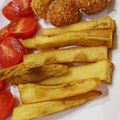 やっちゃんママ☆'s cooksnap of when they made 揚げるだけ☆さつまいもでフライドポテト.