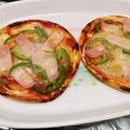 kohada2251's cooksnap of when they made 餃子の皮で簡単ピザ.