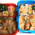 daiyuumama's cooksnap of when they made 小学生男子のお弁当。焼き肉丼弁当.