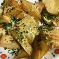 マーブルとラン's cooksnap of when they made じゃがいも揚げる揚げ煮♪フライドポテト♪.