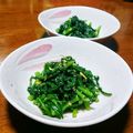 猫のオソマ's cooksnap of when they made 【作り置き】春菊の柚子ナムル.