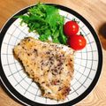 クックNKAR6B☆'s cooksnap of when they made メカジキの梅しそパン粉焼き★☆.