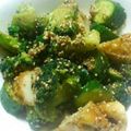 ふぅたんひでたん's cooksnap of when they made 簡単☆ブロッコリーとちくわのごまあえ☆.