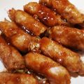 あらめとサクラ's cooksnap of when they made 豚ロース肉の野菜巻き巻き♪照り焼き♪.
