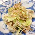 ごまさば命's cooksnap of when they made レンジで２分ツナがなくてもツナ風サラダ！.