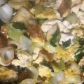 hykumi's cooksnap of when they made 簡単☆竹輪と青梗菜の豆腐チャンプルー☆.