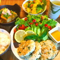 ♡Fuwari♡'s cooksnap of when they made かぼちゃのごまマヨ和え☆.