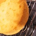 ぺこちやん♡'s cooksnap of when they made 卵１個でミニシフォン！丸型10cm.