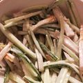 BYUUK's cooksnap of when they made 竹輪人参きゅうりのマヨネーズ和え.