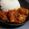 あけmimi's cooksnap of when they made 楽勝っ。きのこの豚肉巻きトマト煮込み.