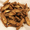 IKUSHIO's cooksnap of when they made 簡単！(手抜き)ごぼうの唐揚げ.