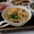 イチゴ、イチゴ。's cooksnap of when they made えのきと卵の生姜スープ【JA福岡市】.