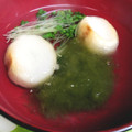 みっくママ's cooksnap of when they made 白だしのお吸い物☆彡とろろ昆布と貝割れで.