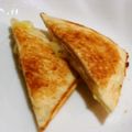 vivianj's cooksnap of when they made アルミホイルでホットサンド♪.