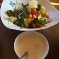Tropicana✧'s cooksnap of when they made ホットプレートでチーズフォンデュ.