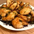 ぶぶk's cooksnap of when they made 鶏むね肉のマヨ大葉焼き.