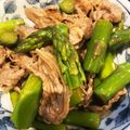 ＭｉｉｉｉＵ's cooksnap of when they made 牛肉とアスパラの柚子こしょう和え.