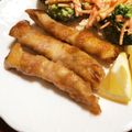 キョーマキ's cooksnap of when they made エリンギの豚ロール生姜焼き☆.