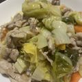 あかぴょんちき's cooksnap of when they made 白菜と豚こまのとろあん旨炒め♪.