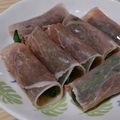 Ocean_ray's cooksnap of when they made 生ハムとほうれん草のナムル.