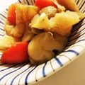 メイ1014's cooksnap of when they made キクイモ入り根菜の煮付け.