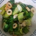 クッキングホチョ's cooksnap of when they made チンゲン菜と竹輪のおかか和え.