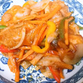 pnpn's cooksnap of when they made 鶏もも肉の簡単酢豚風♪揚げない酢豚のタレ.