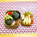 komutatata's cooksnap of when they made ブロッコリーとカニカマでカラフル卵焼き♪.