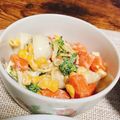 これちゃんまん's cooksnap of when they made ✿レンジで簡単♪里芋のお花畑サラダ✿.