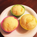 クックECVYN9☆'s cooksnap of when they made ♡ふわふわ♡我が家のりんご蒸しパン♡.