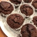 qcx202's cooksnap of when they made ♡チョコマフィン♡しっとり生チョコ風♪.