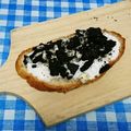 ととろ＆めい's cooksnap of when they made トースト＊オレオとヨーグルト.