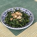 アンドーナツ☆'s cooksnap of when they made 春菊の塩麹和え.