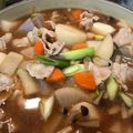 lavamania's cooksnap of when they made 芋煮汁 ～ 会津地方の芋煮 ～.