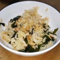 タト子's cooksnap of when they made わかめ・ツナ・じゃこの健康炊き込みご飯.