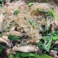 るなぷり's cooksnap of when they made ビタミンたっぷり❢小松菜と春雨の炒め物.