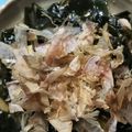 ていたむ☆'s cooksnap of when they made 簡単♪わかめのごま油ツナ和え♡.