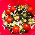 あおい♡♡'s cooksnap of when they made 簡単♡タコときゅうりとワカメの酢の物.