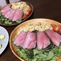らぱこっこ's cooksnap of when they made 簡単♡フライパンで柔らかローストビーフ♡.