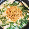 ぎょびょ's cooksnap of when they made ｡ஐஃ肉味噌で簡単☆濃厚豆乳担々鍋｡ஐஃ.