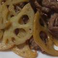 オデッタ's cooksnap of when they made ご飯が進む♪【牛肉と蓮根の甘辛炒め】.