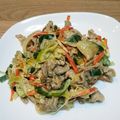 ☆あいちゃんちゃん☆'s cooksnap of when they made 豚こま肉と玉ねぎの白だしマヨソース.