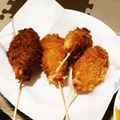 クックGT1U78☆'s cooksnap of when they made 韓国チーズドッグ.