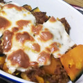 lalala11's cooksnap of when they made かぼちゃと挽肉の重ね焼き.