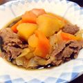 しぃ17's cooksnap of when they made 炒めず煮るだけ簡単★肉じゃが.