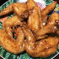 阿伯桑's cooksnap of when they made 簡単☆お店の手羽先照り焼きをフライパンで.