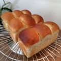 まめたん's cooksnap of when they made HBでふわっふわ♡ミルク紅茶のちぎりパン.