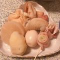 yesmama's cooksnap of when they made いつもの＊おでん＊に★えのきベーコン★.
