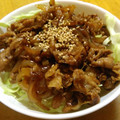 creeeampan's cooksnap of when they made うまい!早い!簡単!豚の生姜焼き丼.