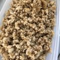 ばなちゃん666's cooksnap of when they made 鶏そぼろ玉ねぎ入り.